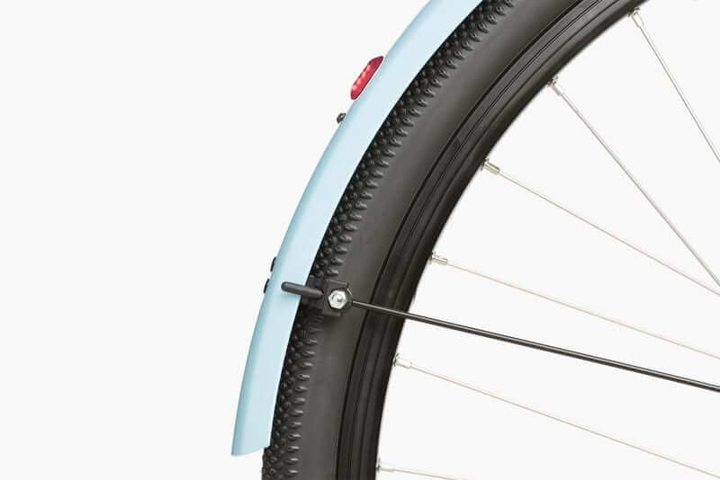 Riese & Muller Roadster mudguard with integrated light