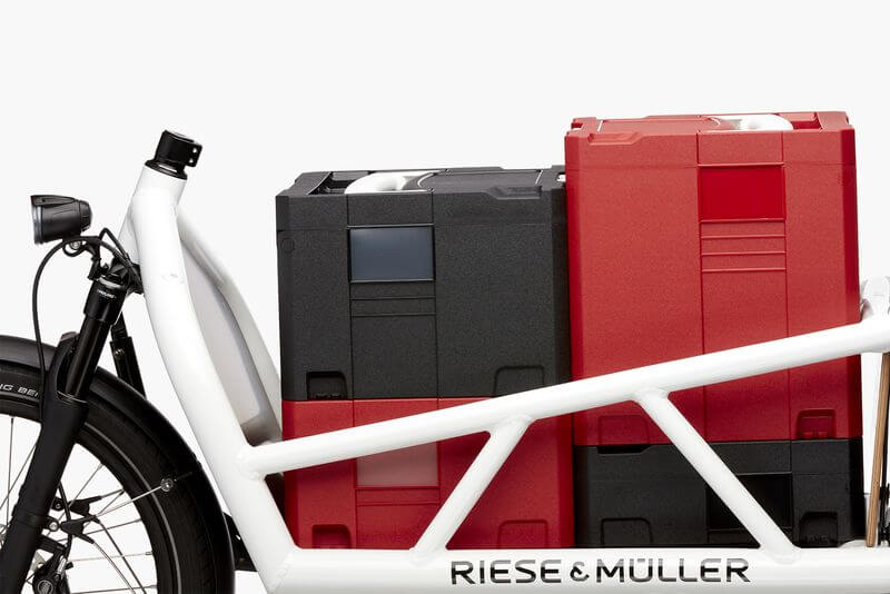 Riese & Muller Load stacking boxes