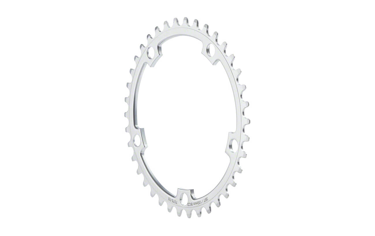 Dimension Chainring - 48T, 130mm BCD, Outer, Silver