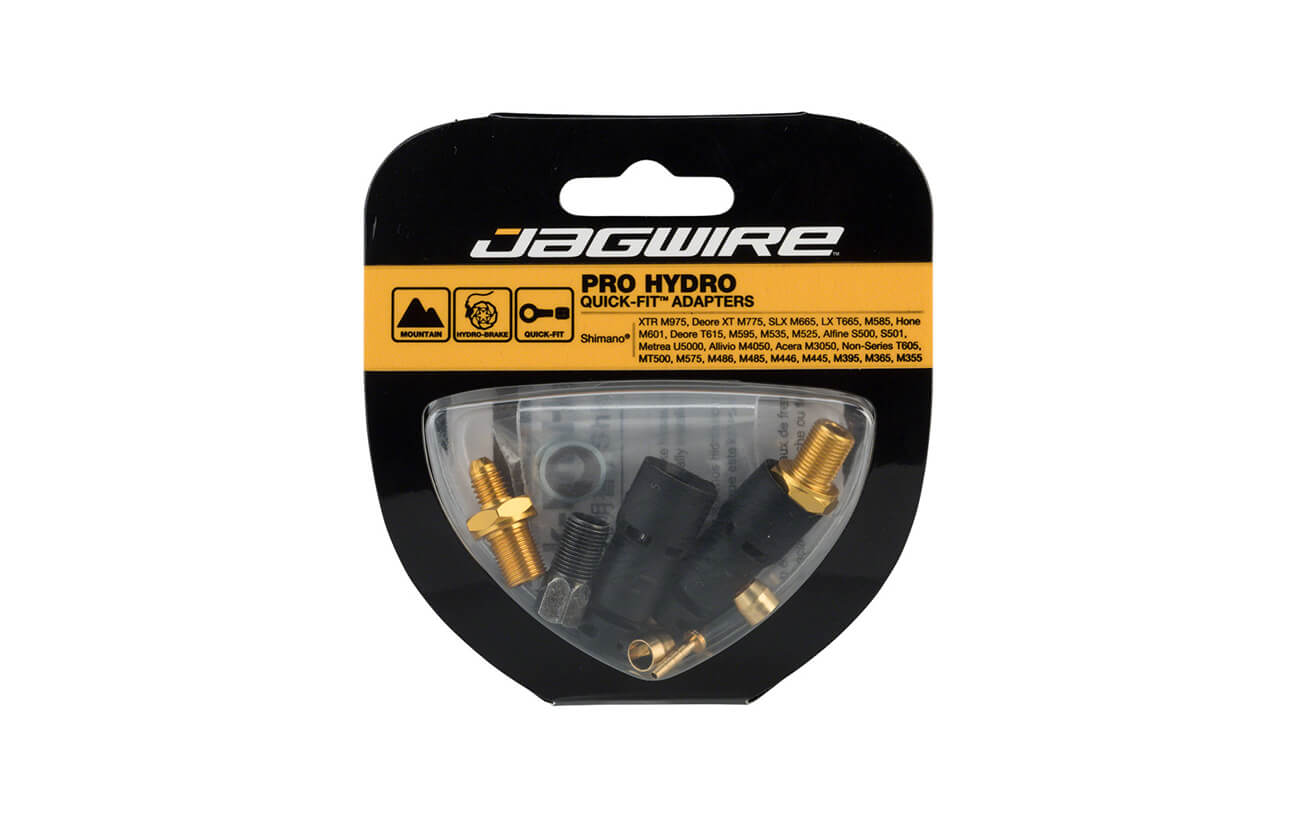 Jagwire Pro Disc Brake Hydraulic Hose Quick-Fit Adapters