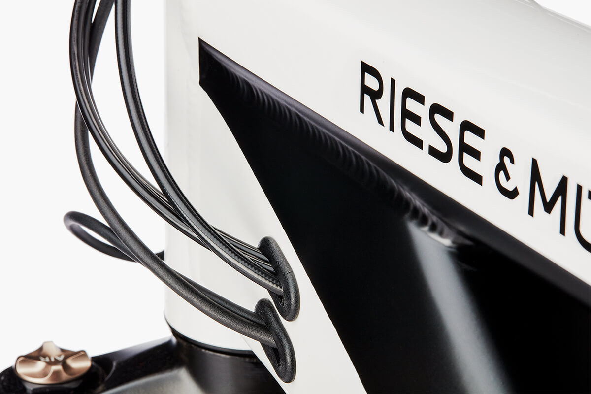 Riese & Mueller New Charger Cables inside Frame