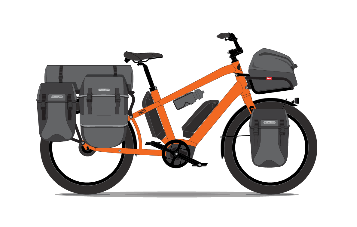 The adventure bike - Tour the world - Propel Electric Bikes