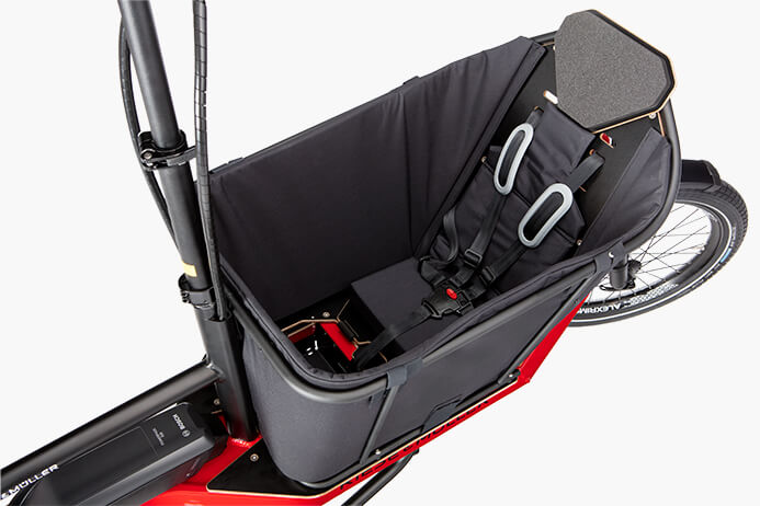 Riese and Muller Packster 40 Safe Child Transport - Propel Electric Bikes